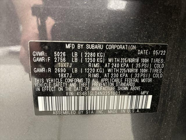 used 2022 Subaru Outback car, priced at $29,399