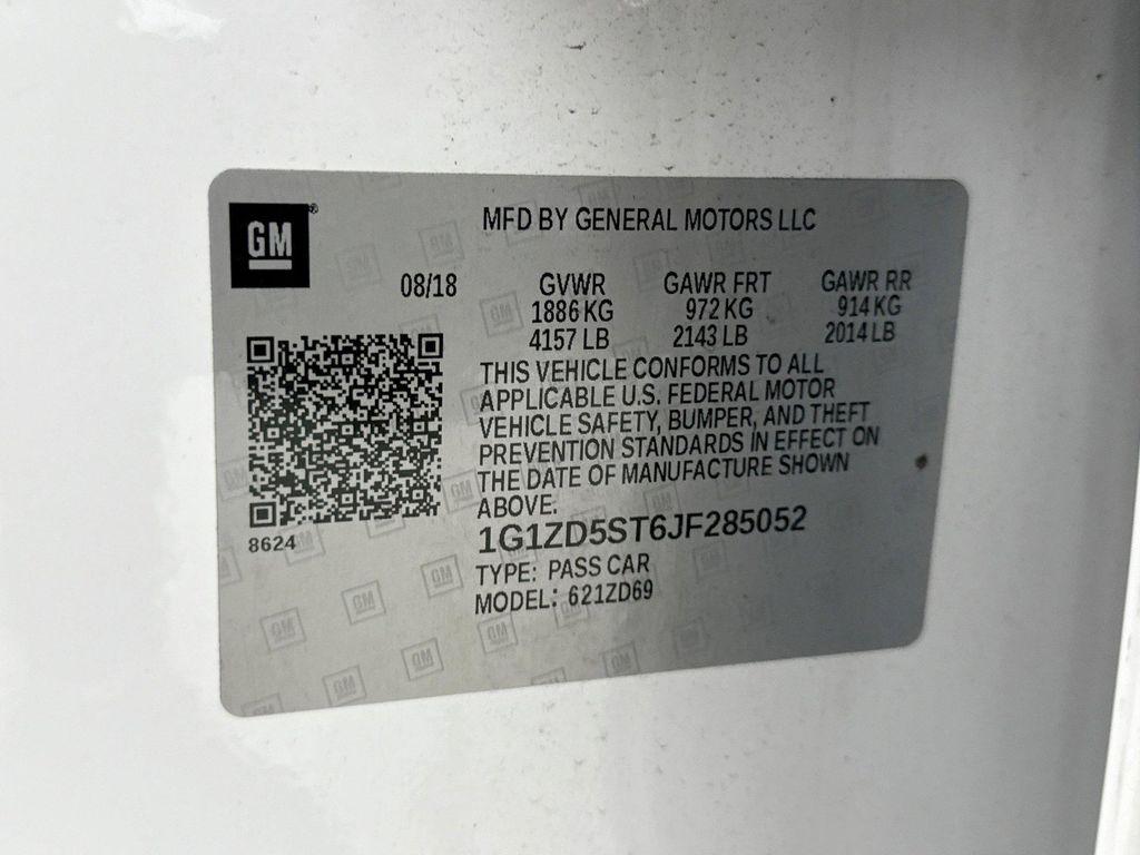 used 2018 Chevrolet Malibu car, priced at $13,949