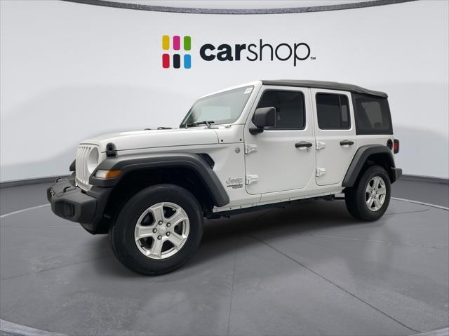 used 2021 Jeep Wrangler Unlimited car, priced at $27,996