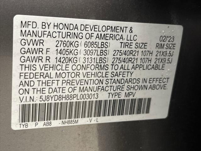 used 2023 Acura MDX car, priced at $59,800