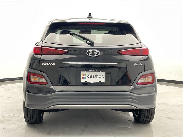 used 2021 Hyundai Kona EV car, priced at $18,600