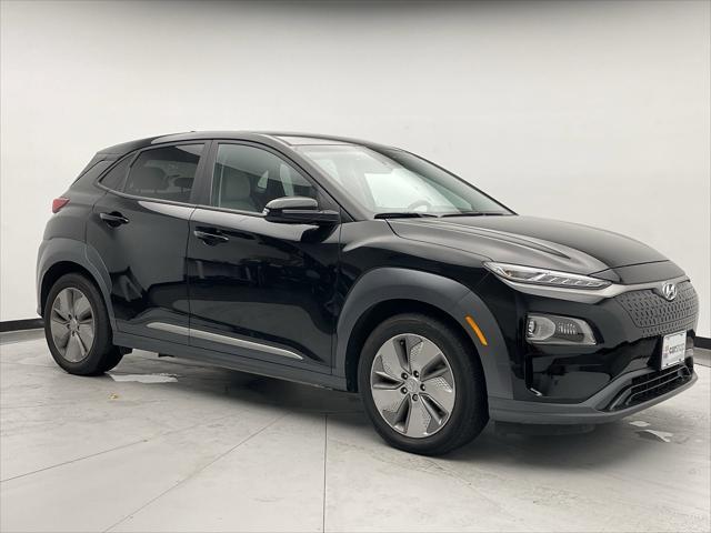 used 2021 Hyundai Kona EV car, priced at $18,600