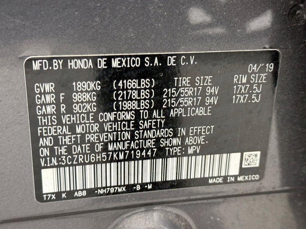 used 2019 Honda HR-V car, priced at $19,649