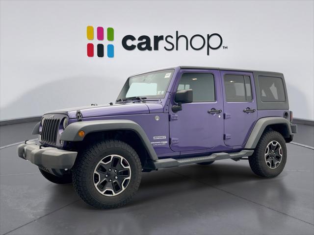 used 2018 Jeep Wrangler JK Unlimited car, priced at $24,349