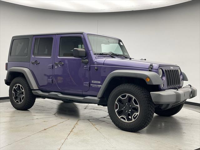 used 2018 Jeep Wrangler JK Unlimited car, priced at $24,349