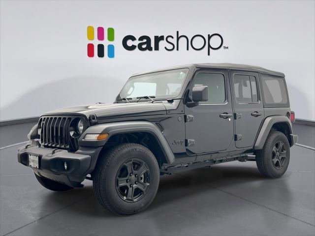 used 2022 Jeep Wrangler Unlimited car, priced at $33,900
