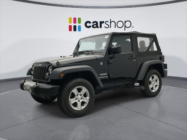 used 2017 Jeep Wrangler car, priced at $17,248