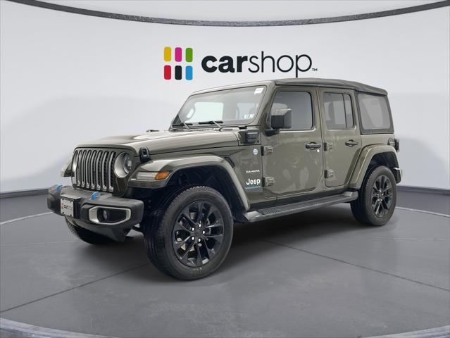 used 2023 Jeep Wrangler 4xe car, priced at $32,996