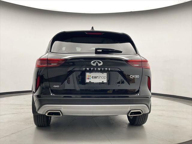 used 2021 INFINITI QX50 car, priced at $29,600