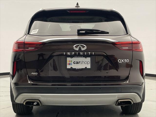 used 2021 INFINITI QX50 car, priced at $26,799