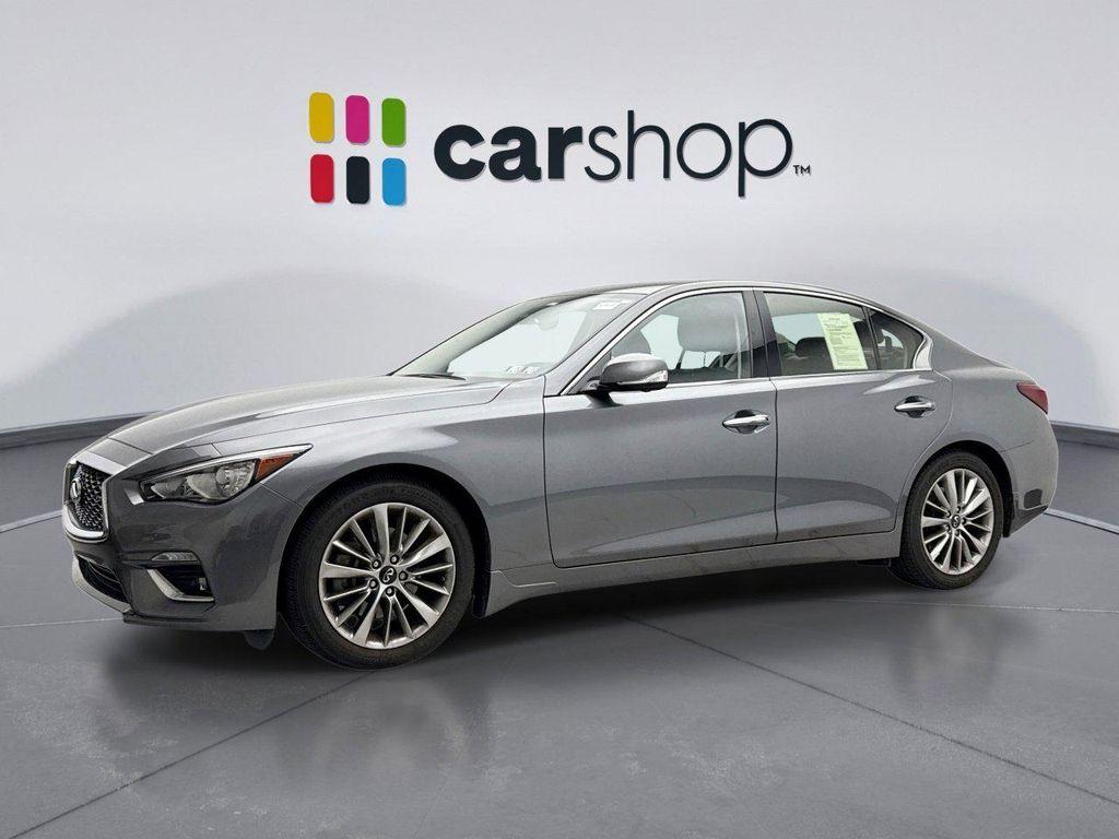 used 2022 INFINITI Q50 car, priced at $28,999