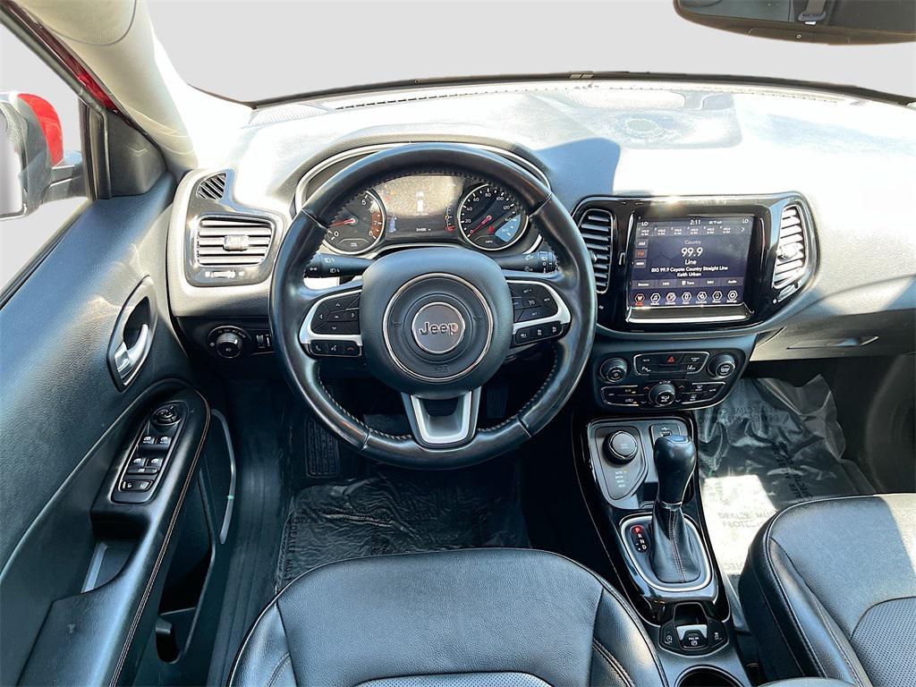 used 2021 Jeep Compass car, priced at $18,300