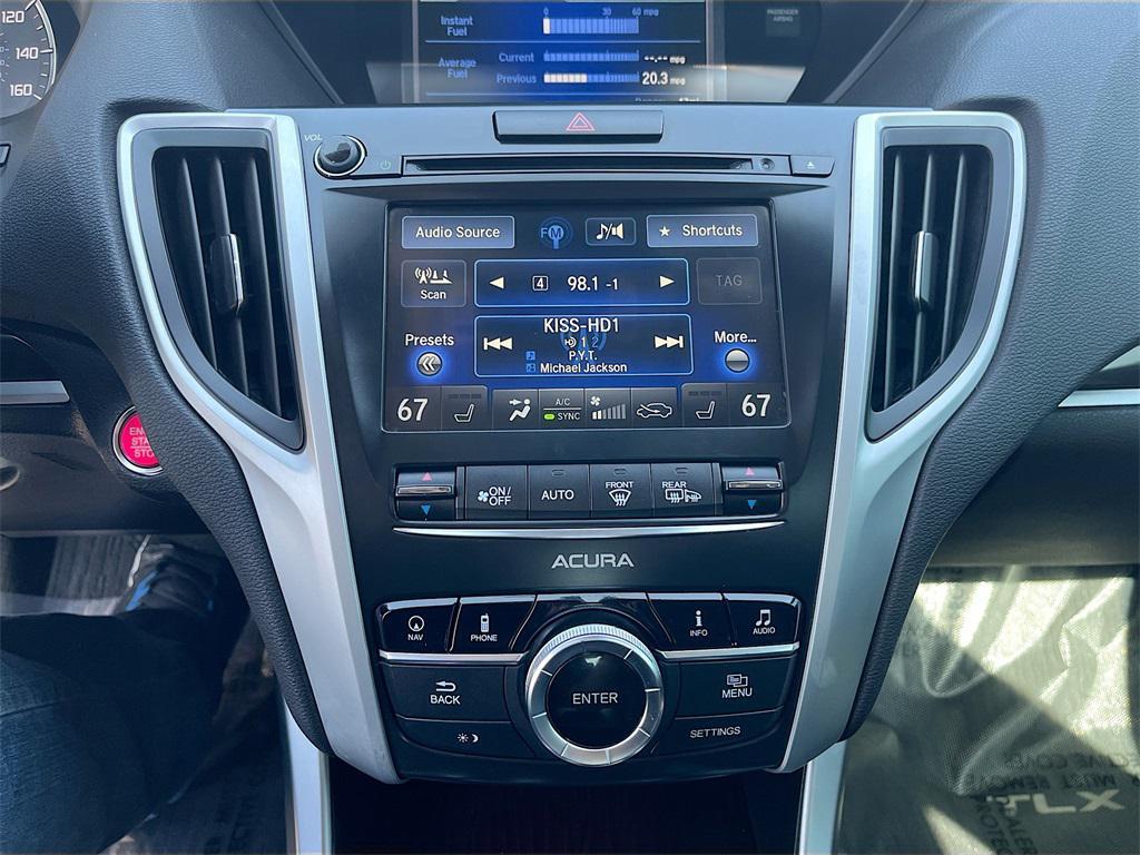 used 2015 Acura TLX car, priced at $15,000
