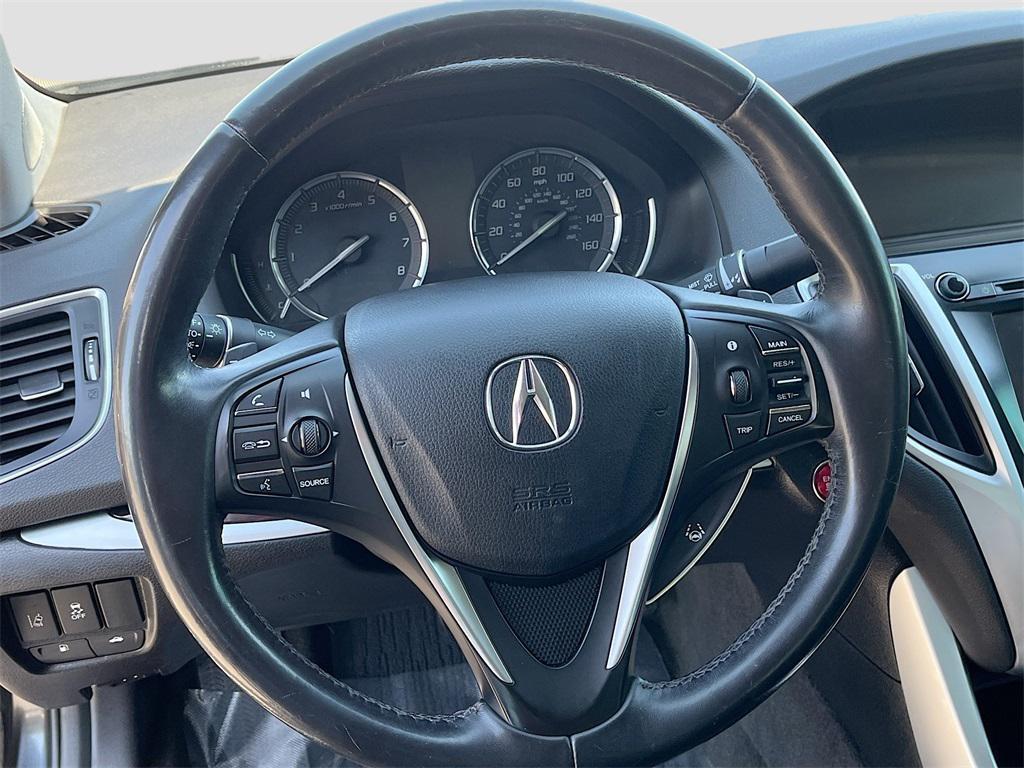 used 2015 Acura TLX car, priced at $15,000