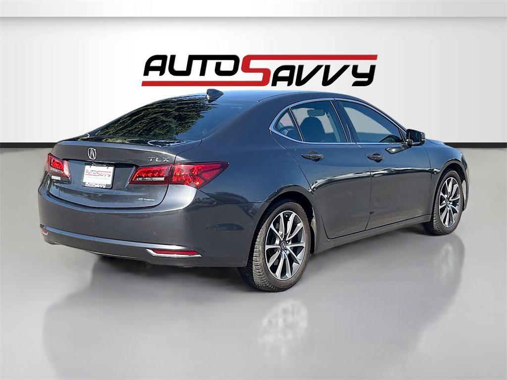 used 2015 Acura TLX car, priced at $15,000