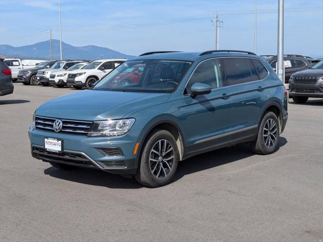 used 2021 Volkswagen Tiguan car, priced at $20,000