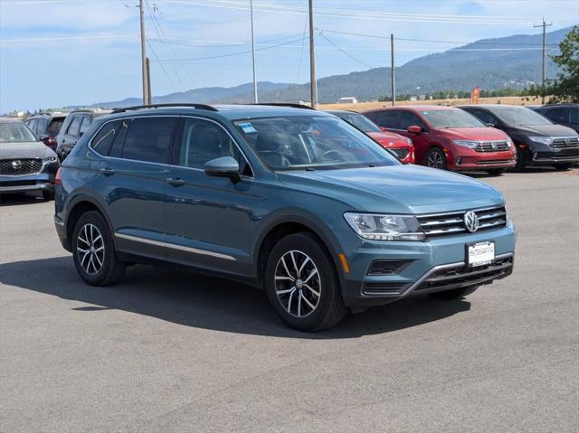 used 2021 Volkswagen Tiguan car, priced at $20,000