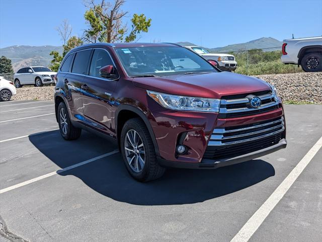 used 2019 Toyota Highlander Hybrid car, priced at $30,000