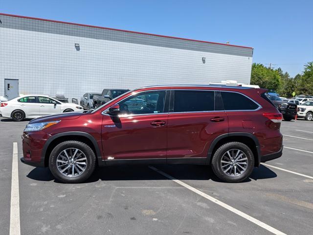 used 2019 Toyota Highlander Hybrid car, priced at $30,000