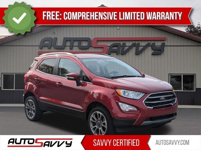 used 2021 Ford EcoSport car, priced at $15,300