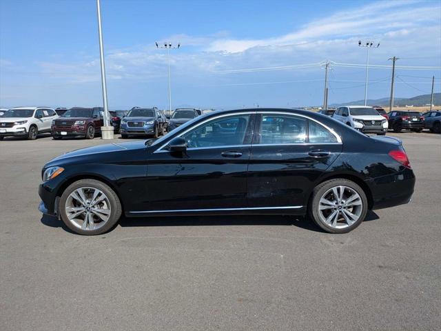 used 2018 Mercedes-Benz C-Class car, priced at $19,100