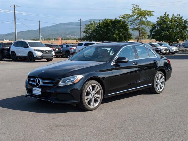 used 2018 Mercedes-Benz C-Class car, priced at $19,100