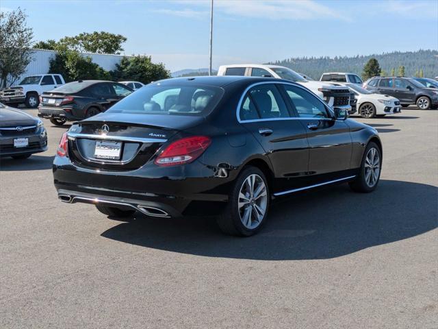 used 2018 Mercedes-Benz C-Class car, priced at $19,100