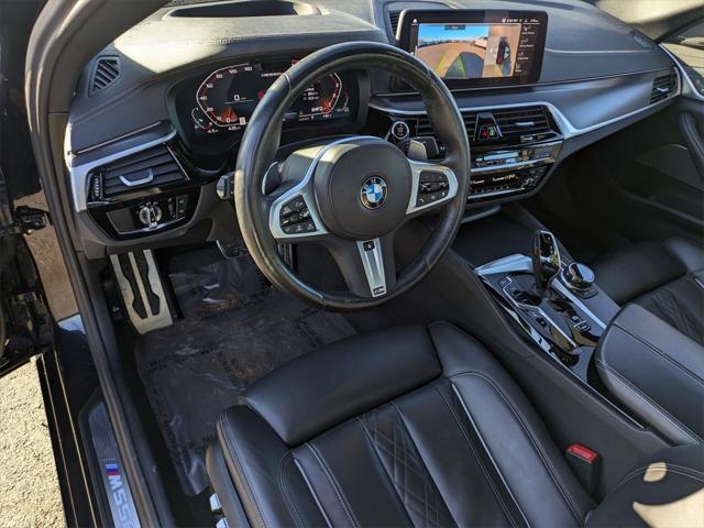 used 2023 BMW M550 car, priced at $53,500