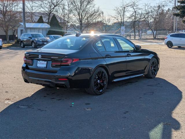 used 2023 BMW M550 car, priced at $53,500