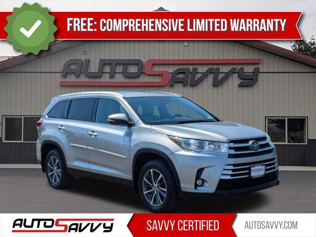 used 2019 Toyota Highlander Hybrid car, priced at $24,800