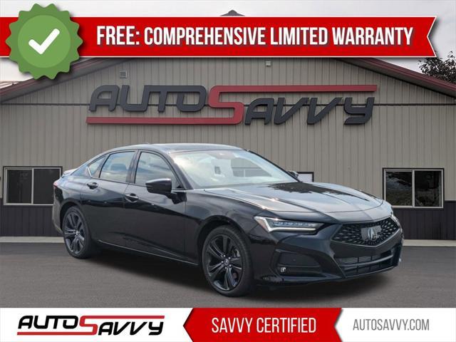 used 2023 Acura TLX car, priced at $34,600