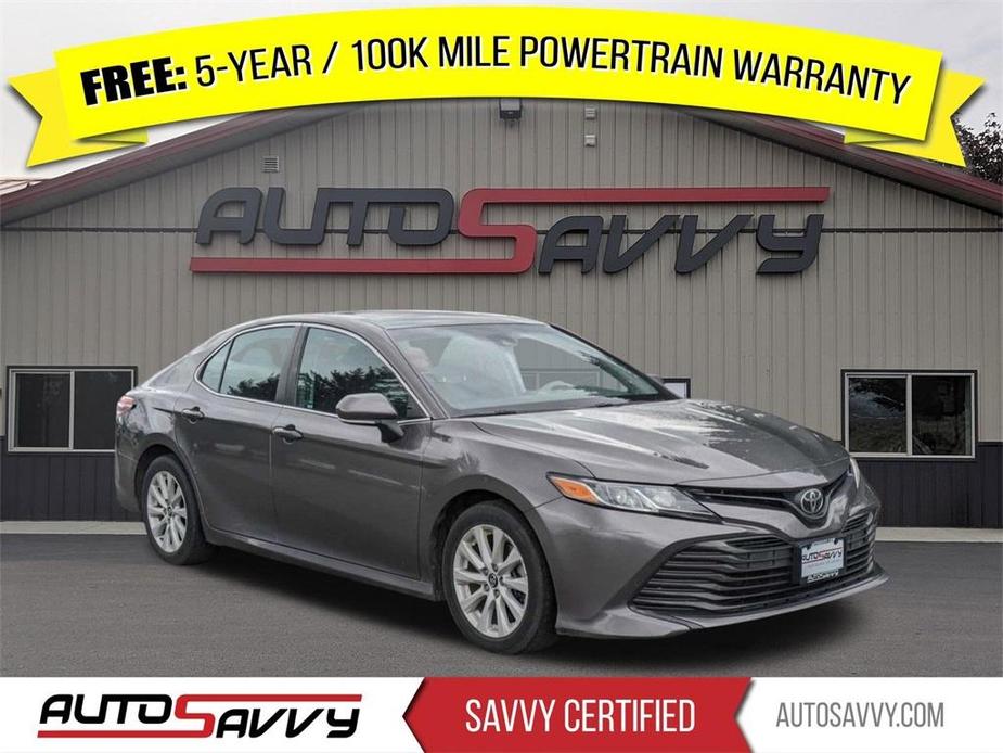 used 2018 Toyota Camry car, priced at $18,500