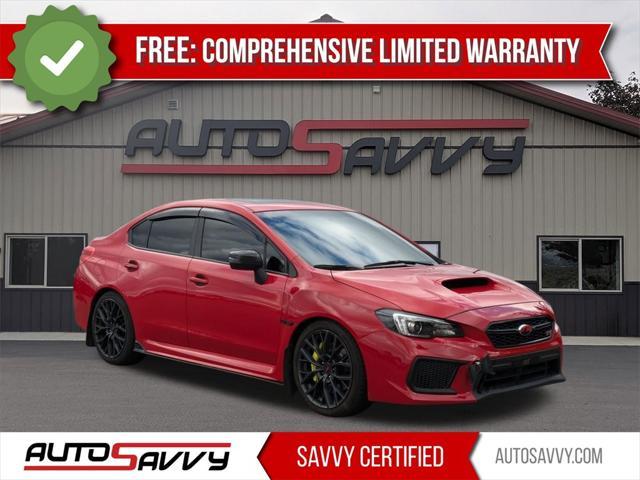 used 2018 Subaru WRX STI car, priced at $24,500