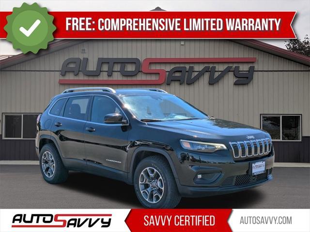 used 2022 Jeep Cherokee car, priced at $21,300