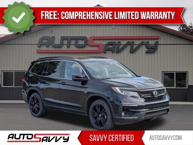used 2022 Honda Pilot car, priced at $30,700