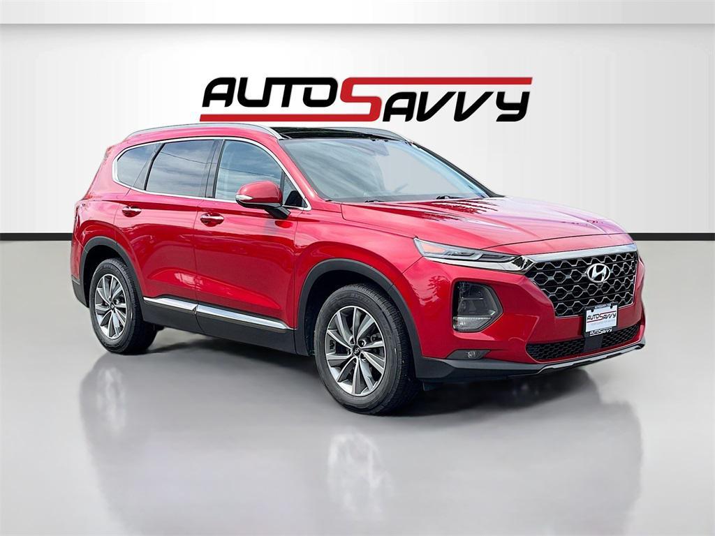 used 2020 Hyundai Santa Fe car, priced at $15,700