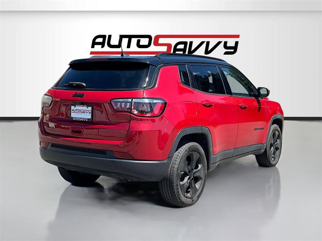 used 2021 Jeep Compass car, priced at $17,600