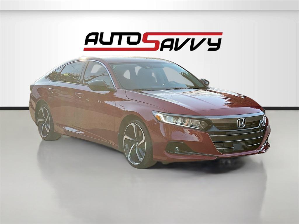 used 2021 Honda Accord car, priced at $20,500