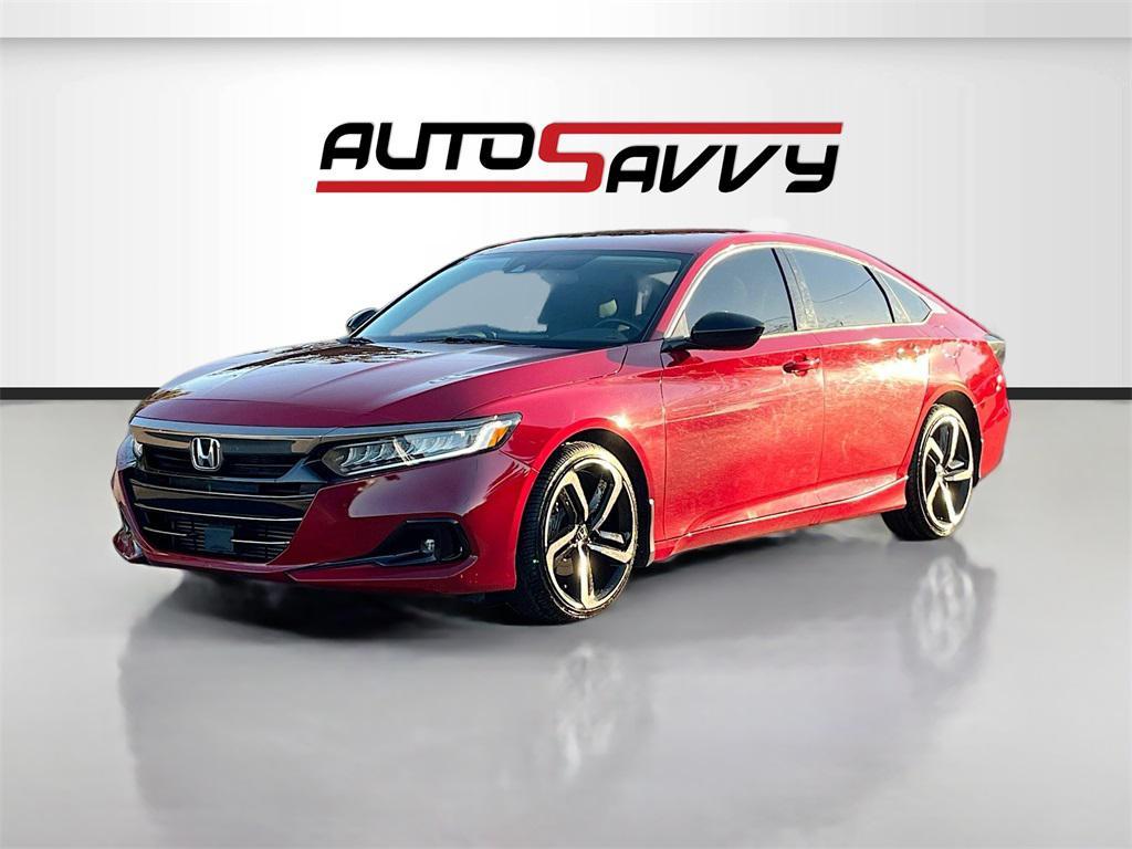 used 2021 Honda Accord car, priced at $20,500