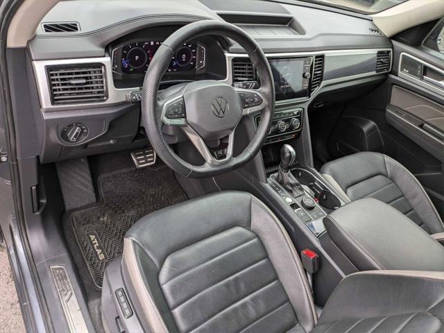 used 2023 Volkswagen Atlas car, priced at $34,700