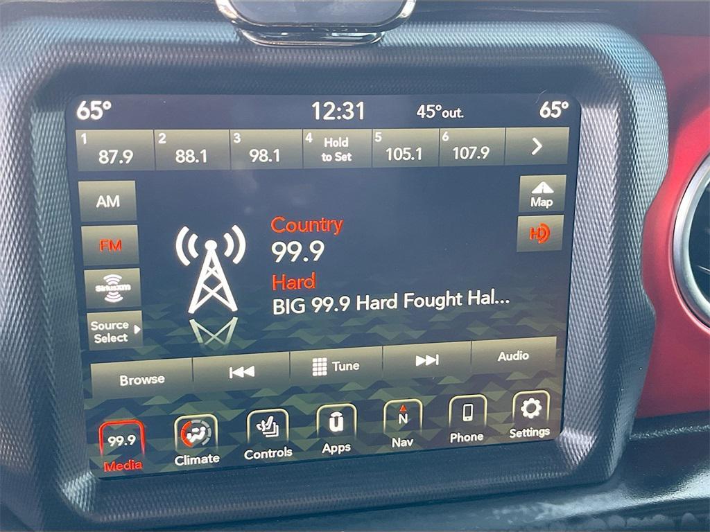 used 2021 Jeep Gladiator car, priced at $35,000