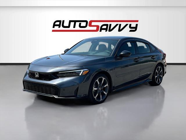 used 2025 Honda Civic Hybrid car, priced at $27,300