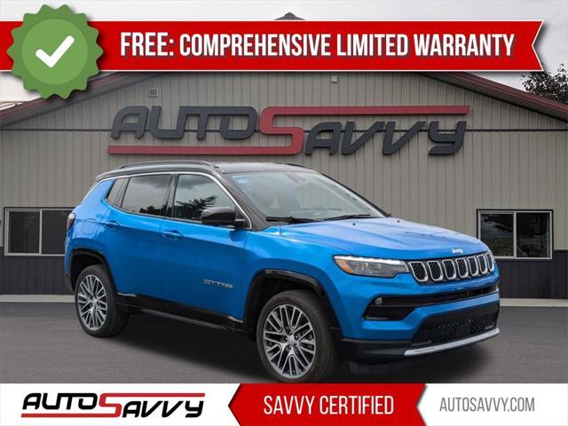 used 2023 Jeep Compass car, priced at $24,000