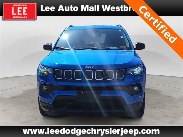 used 2022 Jeep Compass car, priced at $27,491