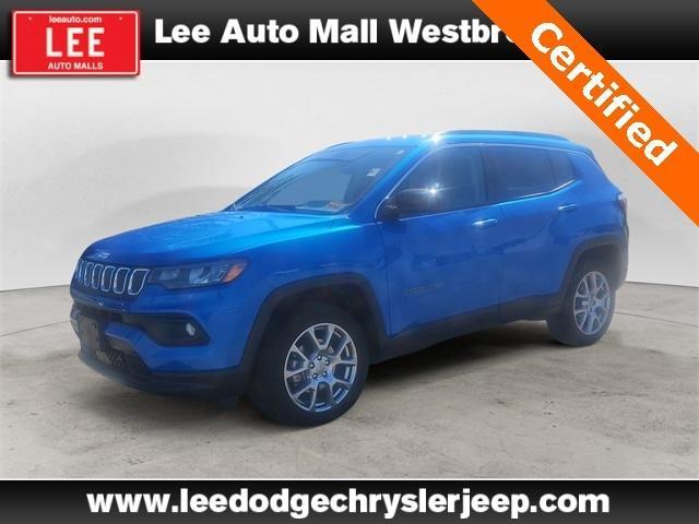 used 2022 Jeep Compass car, priced at $26,992