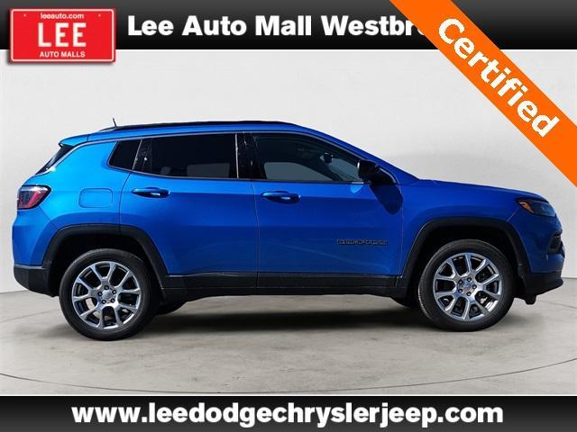 used 2022 Jeep Compass car, priced at $27,491
