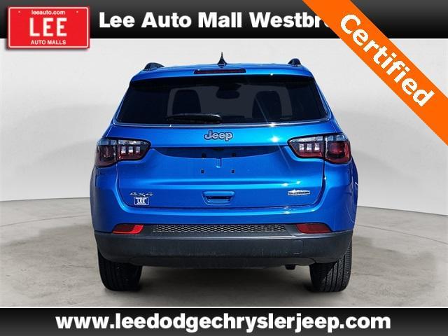 used 2022 Jeep Compass car, priced at $27,491