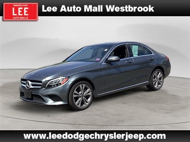 used 2019 Mercedes-Benz C-Class car, priced at $25,991