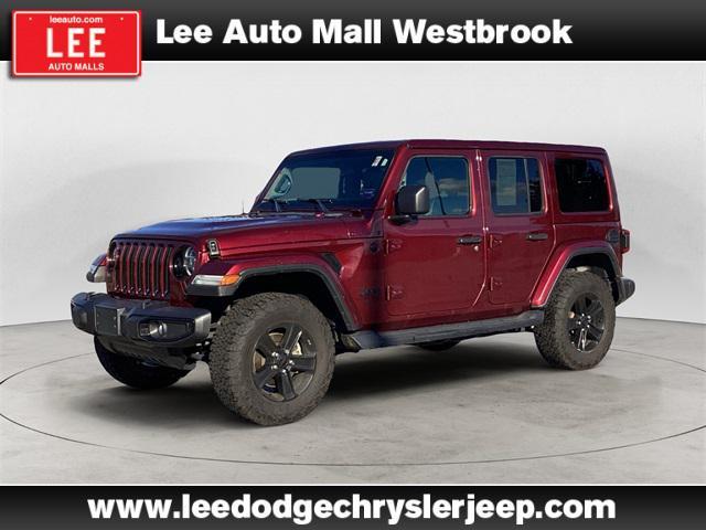 used 2021 Jeep Wrangler Unlimited car, priced at $32,491