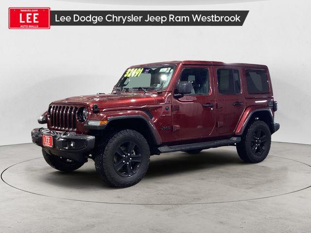 used 2021 Jeep Wrangler Unlimited car, priced at $29,996